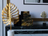 Шенилловое полотенце Feiler  EXOTIKA GOLD 010 black - Шенилловое полотенце Feiler  EXOTIKA GOLD 010 black