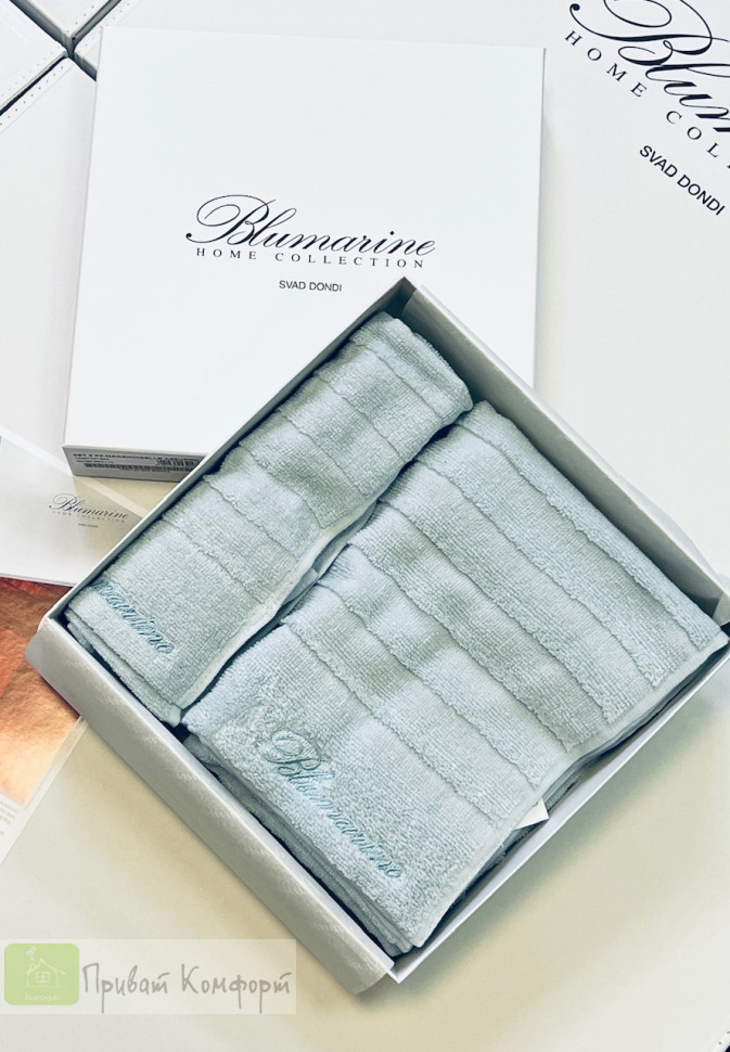 Комплект полотенец  MADEMOISELLE azzurro  2шт.   