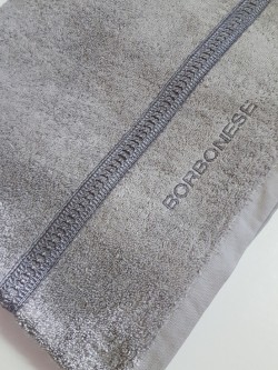Комплект полотенец Borbonese EPOQUE grigio 2шт.