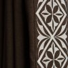 Комплект штор Дюпон коричневый, Pasionaria - Комплект штор Дюпон коричневый, Pasionaria