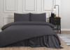 Постельное белье Tivolyo Home deluxe CASUAL антрацит - Постельное белье Tivolyo Home deluxe CASUAL антрацит