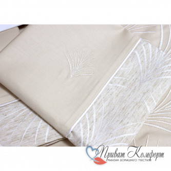 Постельное белье Tivolyo Home ELLISON лен