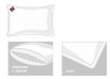 Шелковая подушка Luxury Silk Grass мягкая 70x70  - Шелковая подушка Luxury Silk Grass мягкая 70x70 