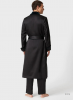 Шелковый халат мужской Giorgio Armani, Black - Шелковый халат мужской Giorgio Armani, Black