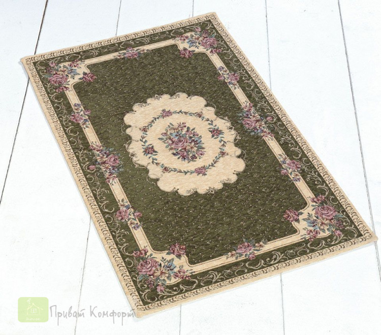 Коврик Finicop BOUQUET  verde 