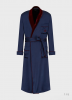 Шелковый халат мужской Giorgio Armani, Night Blue - Шелковый халат мужской Giorgio Armani, Night Blue