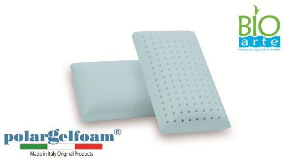 Ортопедическая подушка PolarGelFoam Viaggio, Vefer
