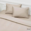 Постельное белье Tivolyo Home deluxe CASUAL бежевый  - Постельное белье Tivolyo Home deluxe CASUAL бежевый 