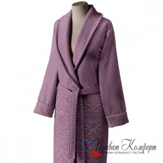 Женский халат Tivolyo Home LISA фиолетовый