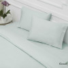 Постельное белье Tivolyo Home deluxe CASUAL бирюзовый - Постельное белье Tivolyo Home deluxe CASUAL бирюзовый