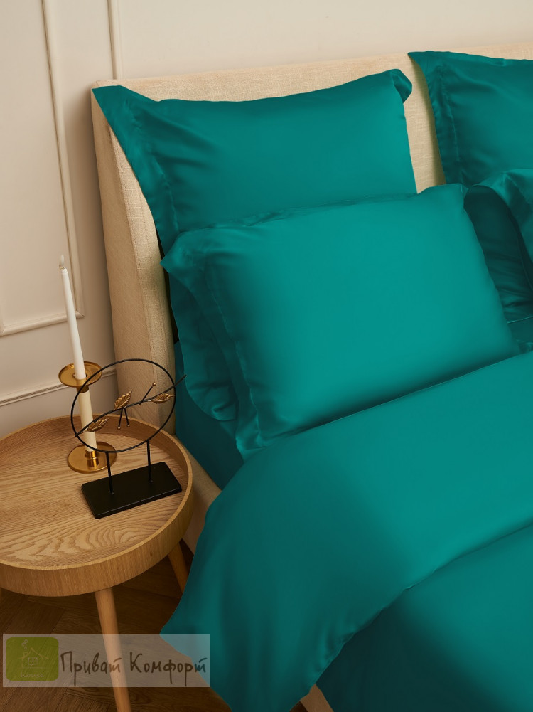 Постельное белье Luxe Dream SENSA Emerald тенсель 