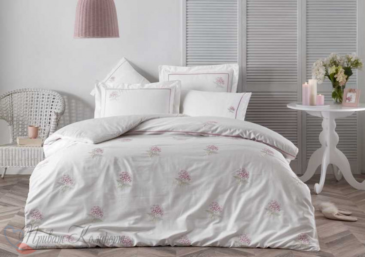 Постельное белье Tivolyo Home ORTANCA розовый  
