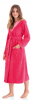 Женский махровый халат Morgenstern с капюшоном  ЖИНА розовый - Женский махровый халат Morgenstern с капюшоном  ЖИНА розовый