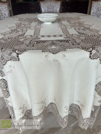 Скатерть на стол Laroche MADERATO 160x320 