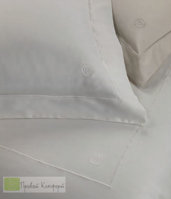 Постельное белье Philipp Plein BASIC HEXAGON bianco  