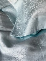 Эксклюзивное постельное белье Palombella EVEREST aqua семейное