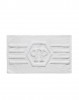 Коврик элитный Philipp Plein HEXAGON 70Х100 bianco  - Коврик элитный Philipp Plein HEXAGON 70Х100 bianco 