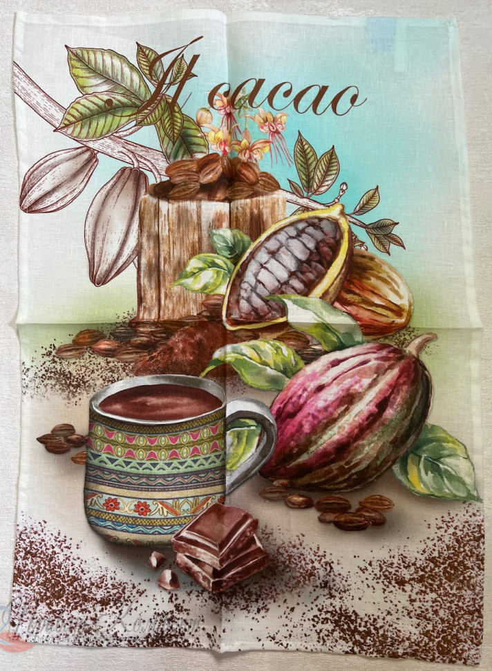 Кухонное полотенце IL CACAO, 100% лен  