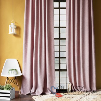 Комплект штор с подхватами Бадди розовый, Pasionaria