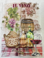 Кухонное полотенце IL VINO, 100% лен 
