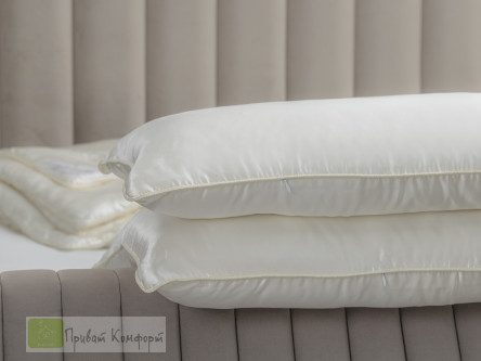 Шелковая подушка Luxe Dream LUXURY SILK IVORY 