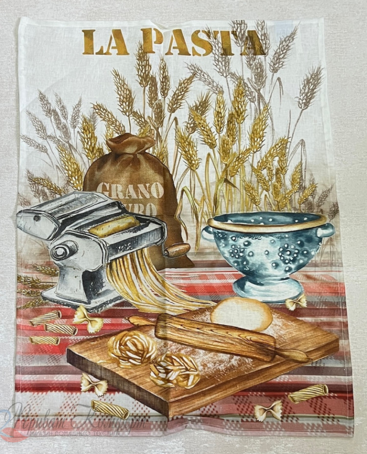 Кухонное полотенце LA PASTA, 100% лен 