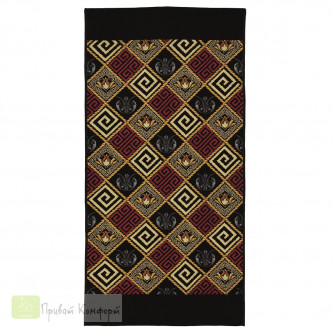 Шенилловое полотенце Feiler OLYMP 010 schwarz 