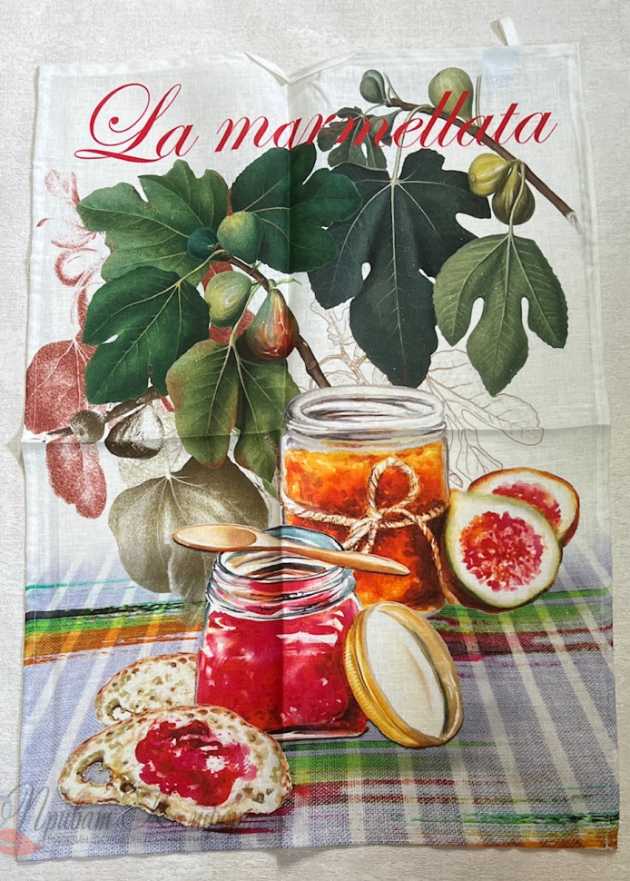 Кухонное полотенце LA MARMELATTA, 100% лен 