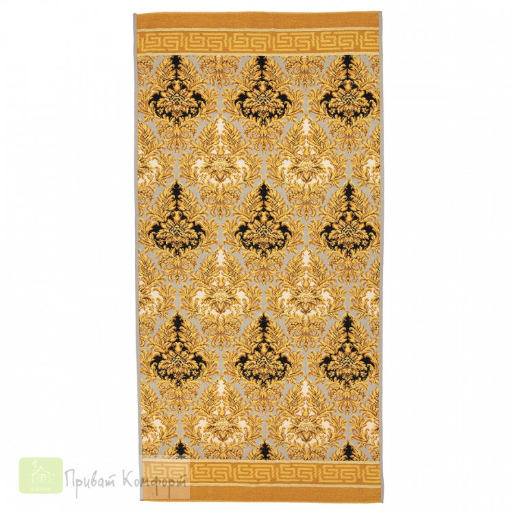 Шенилловое полотенце  Feiler SANSSOUCI GRIS 063 ochre  