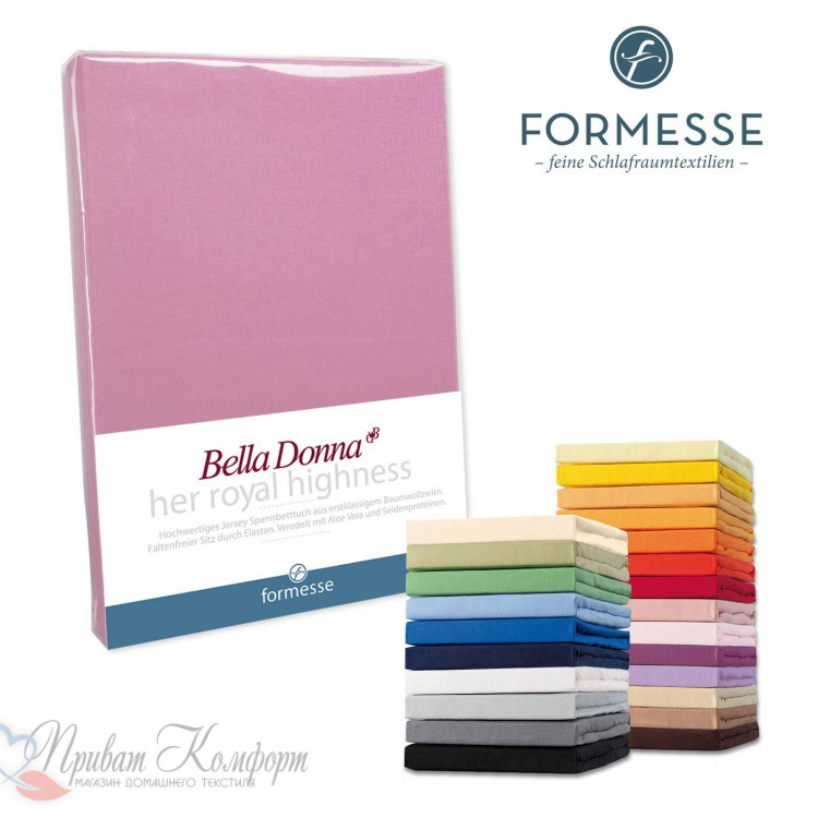 Простыня на резинке Formesse BELLA DONNA Jersey  140/200-160/220 