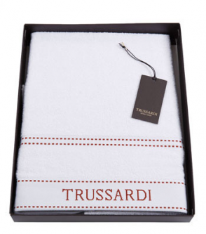 Комплект полотенец Trussardi RIBBON bianco 2 шт.