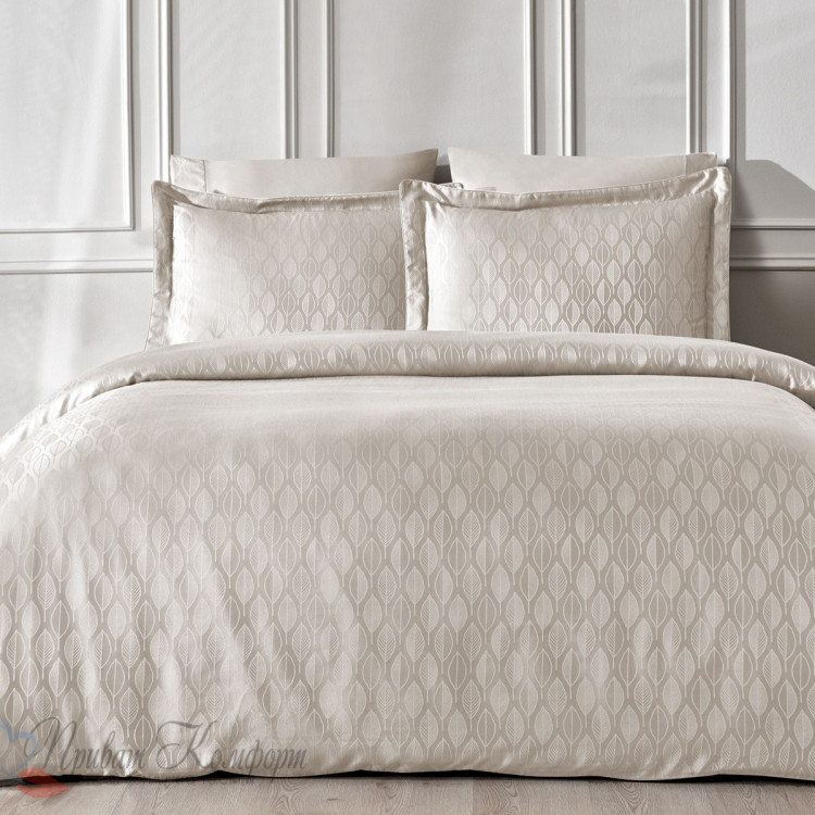 Постельное белье Tivolyo Home STELLA серый 