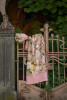Шенилловое полотенце Feiler SECRET GARDEN 130-124 puder-altrosa - Шенилловое полотенце Feiler SECRET GARDEN 130-124 puder-altrosa