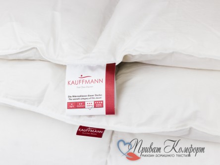 Одеяло пуховое Kauffmann Comfort Decke теплое