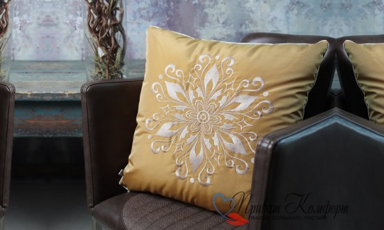 Декоративная подушка Decor gold, Flaum Home
