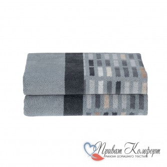 Шенилловое полотенце Manhatten 211/215 steel grey/slate grey, Feiler