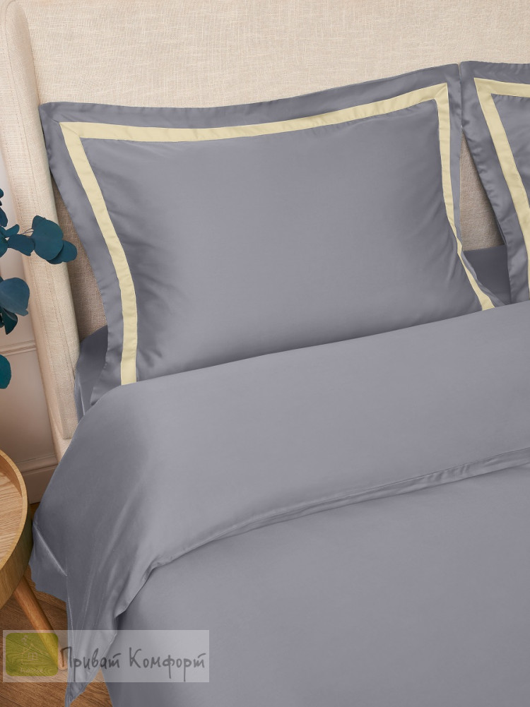 Постельное белье Luxe Dream EL Silver Grey тенсель 