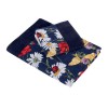 Шенилловое полотенце Feiler DAISY FIELD Blue 225 schwarzblau - Шенилловое полотенце Feiler DAISY FIELD Blue 225 schwarzblau