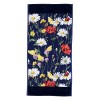 Шенилловое полотенце Feiler DAISY FIELD Blue 225 schwarzblau - Шенилловое полотенце Feiler DAISY FIELD Blue 225 schwarzblau