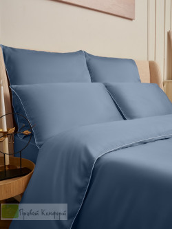 Постельное белье Luxe Dream INFINITY Blue тенсель