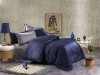 Постельное белье Grazie Home ALIX тёмно-синий/антрацит - Постельное белье Grazie Home ALIX тёмно-синий/антрацит