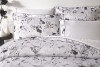 Постельное белье Tivolyo Home жатка WHITE FLOWERS  - Постельное белье Tivolyo Home жатка WHITE FLOWERS 