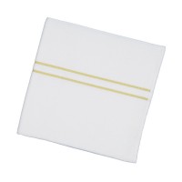 Шенилловое полотенце Feiler LA GLAMOUR 12\500 weis-gold