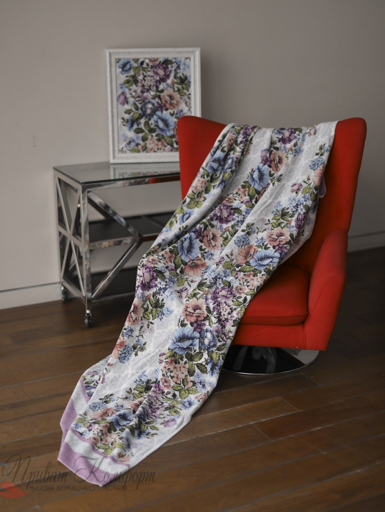 Шенилловый плед Feiler ANASTASIYA 55 lavender 