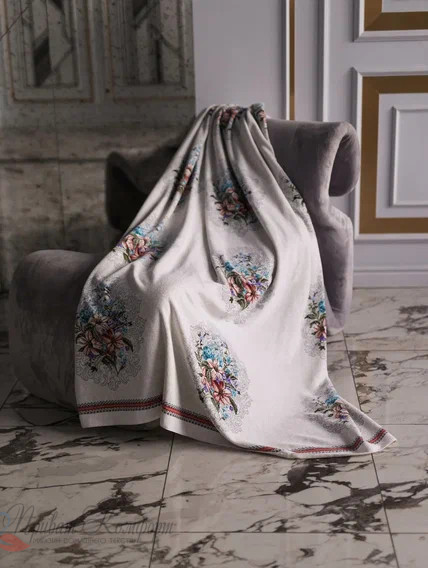 Шенниловый плед Feiler JOSEPHINE 124 altrosa 