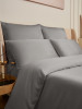 Постельное белье Luxe Dream INFINITY Grey тенсель  - Постельное белье Luxe Dream INFINITY Grey тенсель 