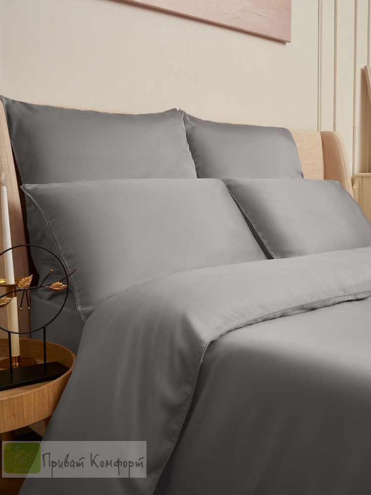 Постельное белье Luxe Dream INFINITY Grey тенсель  