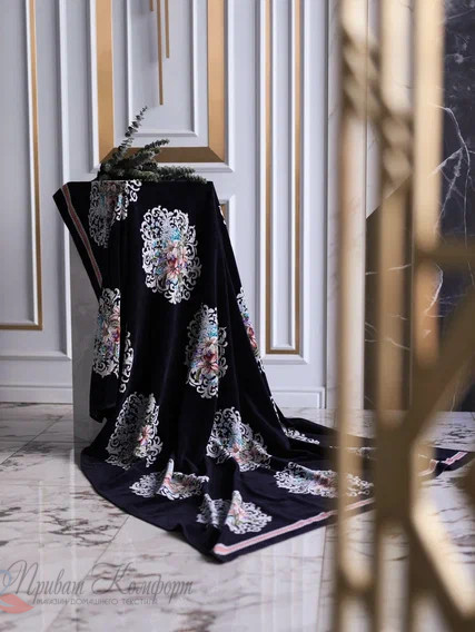 Шенниловый плед Feiler JACQUELINE 124 altrosa 