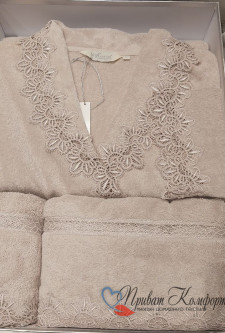 Подарочный набор женский Victoria lila, Soft Cotton