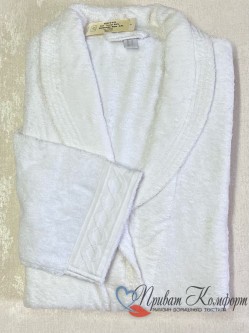 Подарочный набор женский Palombella EGITTO белый (Махровый халат + 5 полотенец)